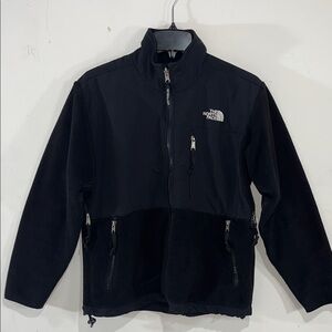 The North Face Women's Black Denali Performance Front Zip Jacket Size Medium